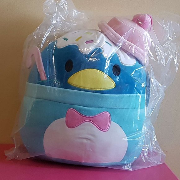 Squishmallows Other - NWT TUXEDO SAM 12” Hello Kitty & Friends Ice Cream Squishmallow